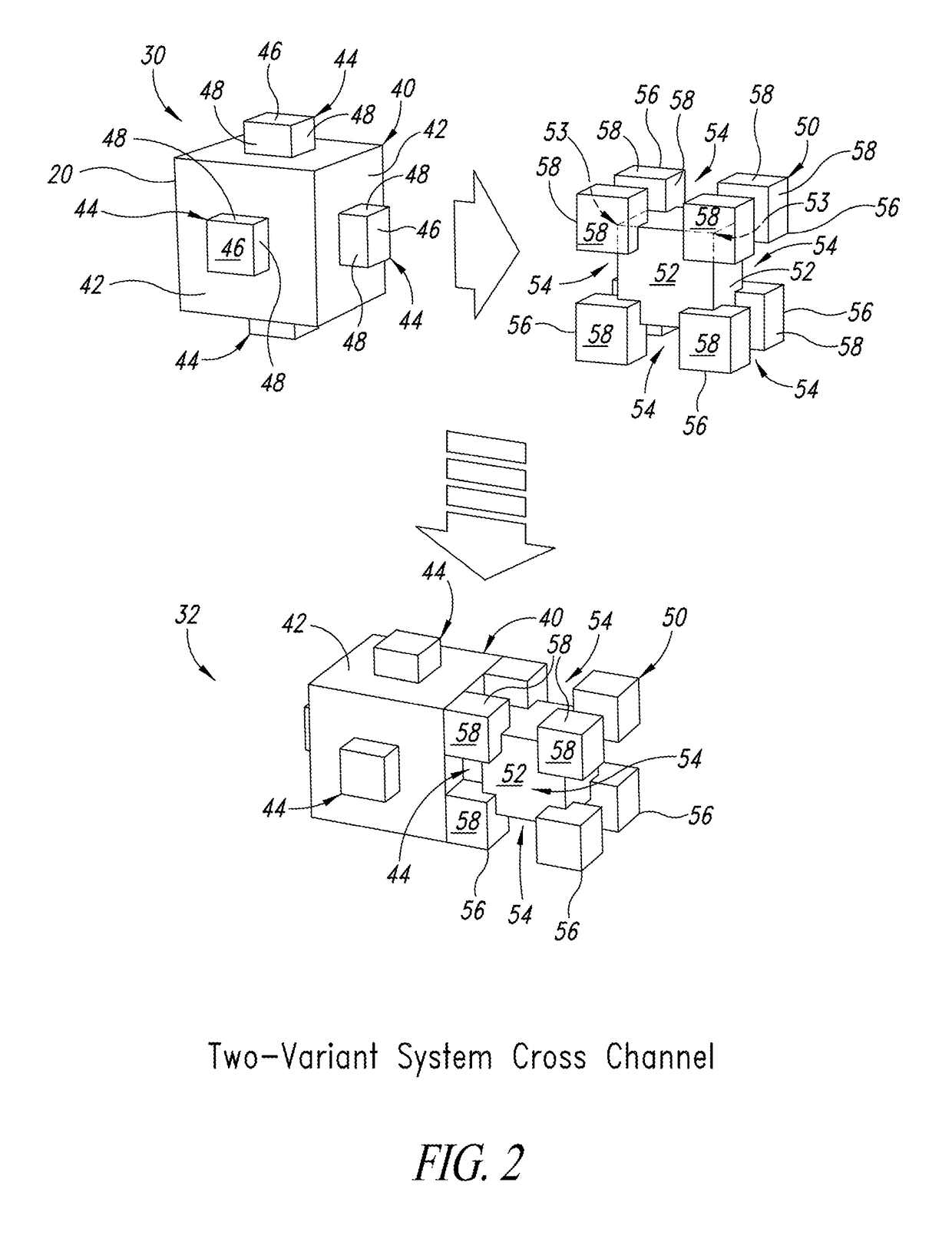 Modular toy block system