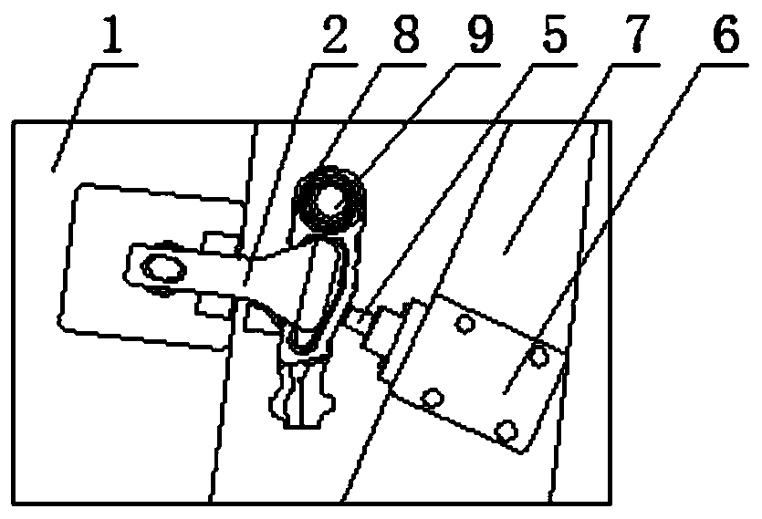 Special pawl fixed installation equipment with efficient, rapid and accurate positioning function