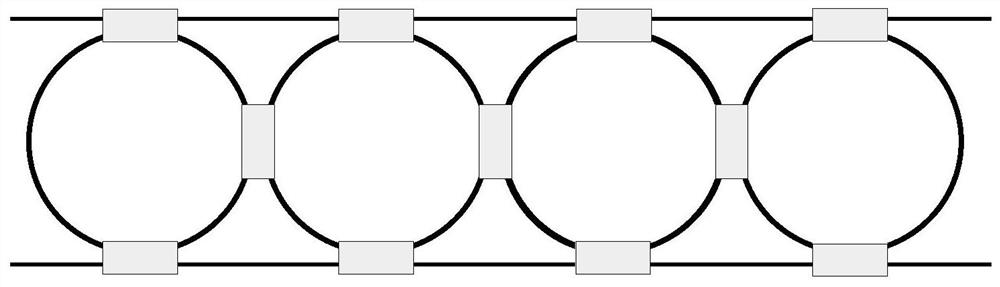 A Reconfigurable Optical Filter Based on Microring Array