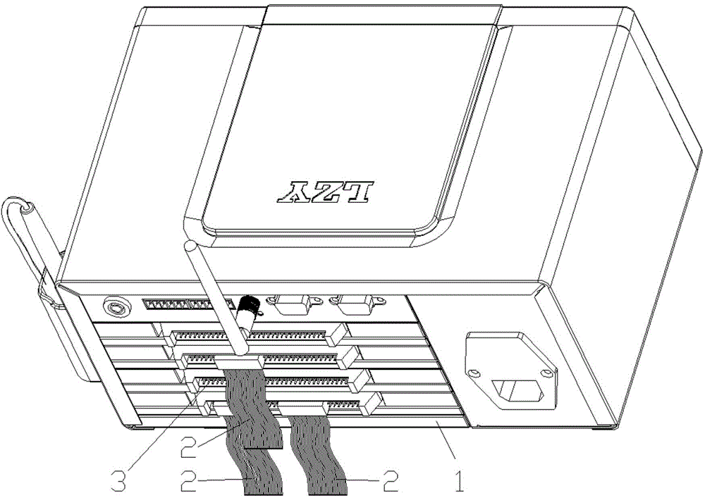 Multi-station multi-type hybrid wire harness testing method for intelligent wire harness tester