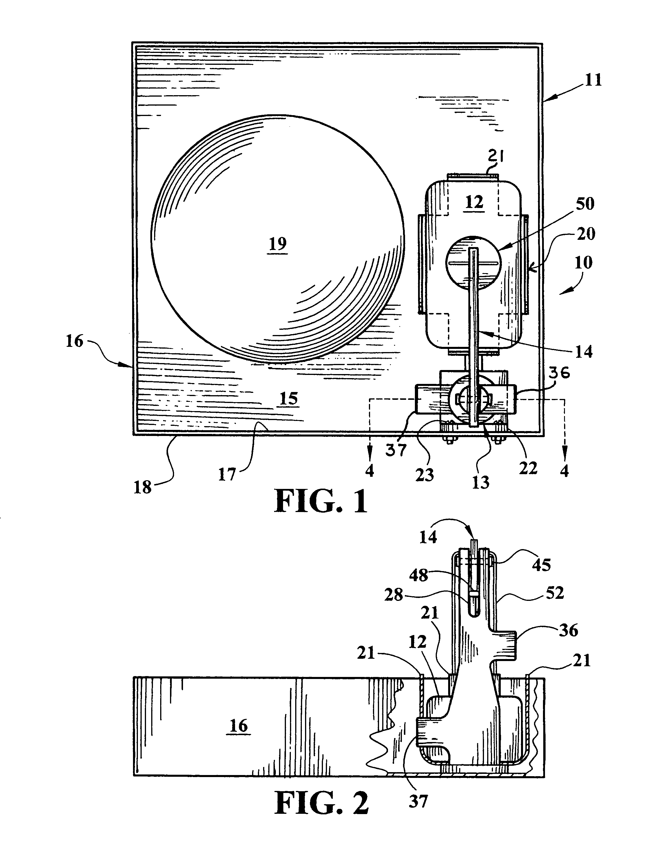 Water heater fail safe apparatus