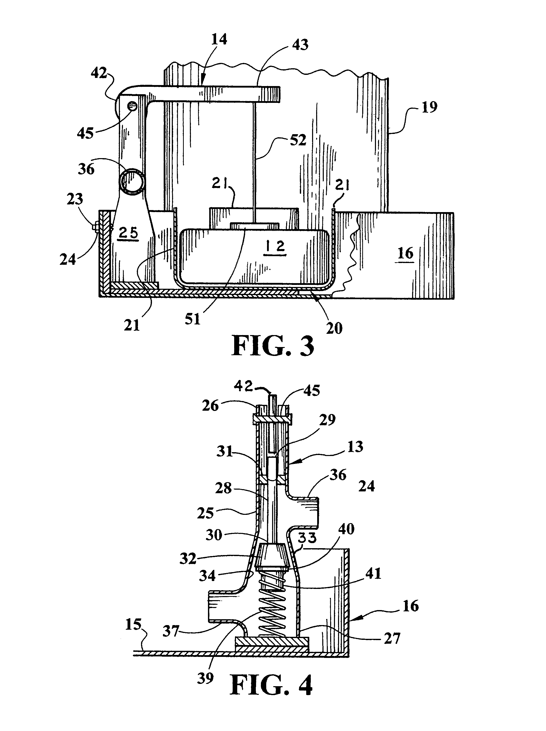 Water heater fail safe apparatus