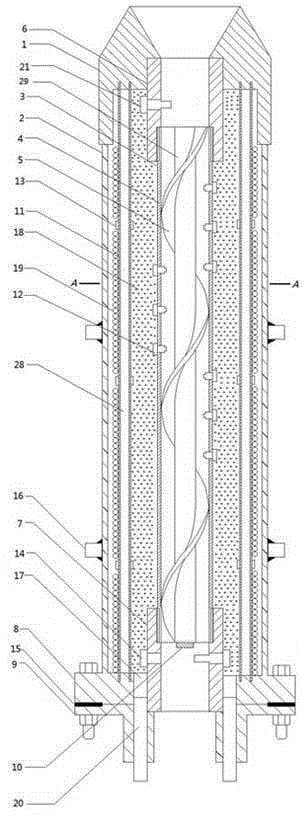 Soft measurement method based on variable-boundary segmentation energy balance, multifunctional wet steam measuring needle and wet steam heat absorption measurement and control device