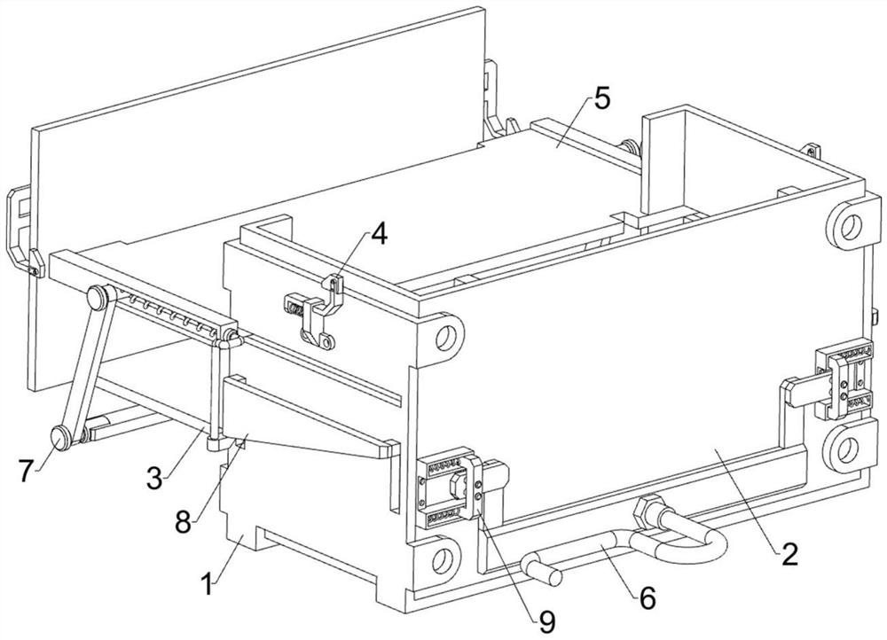 Knitwear and textile storage box with damp-proof function