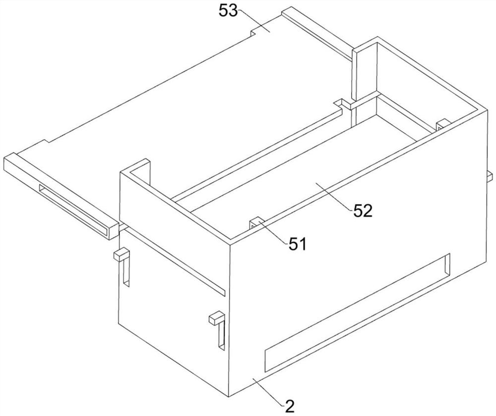 Knitwear and textile storage box with damp-proof function