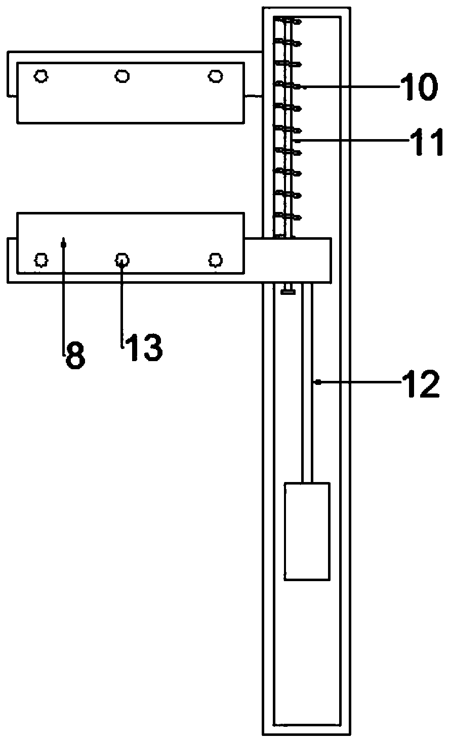 Manual vegetable reaping device