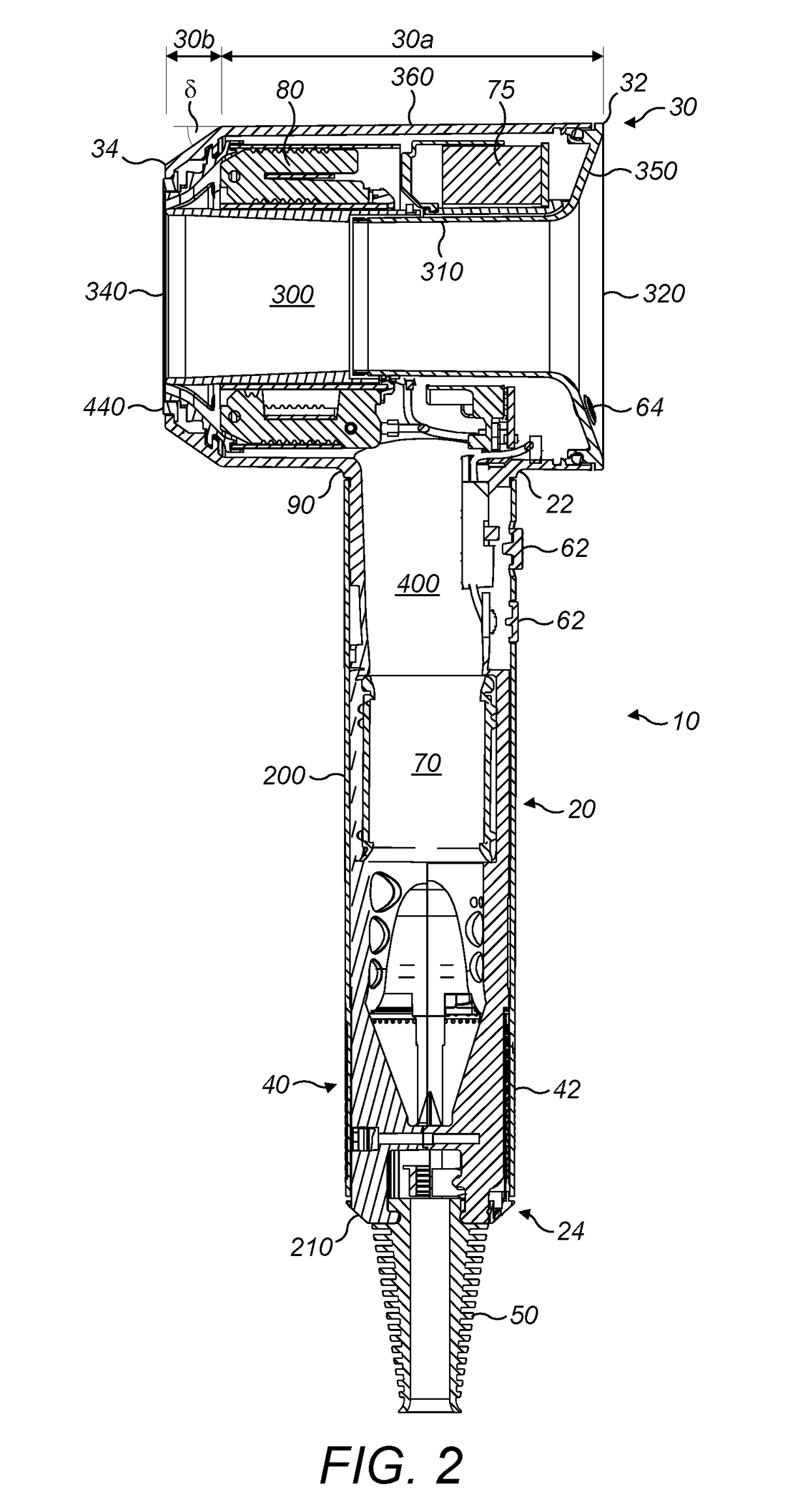 Attachment for a hand held appliance