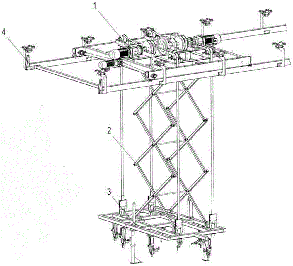 SUV (Sport Utility Vehicle) vehicle automatic welding production line and production method thereof