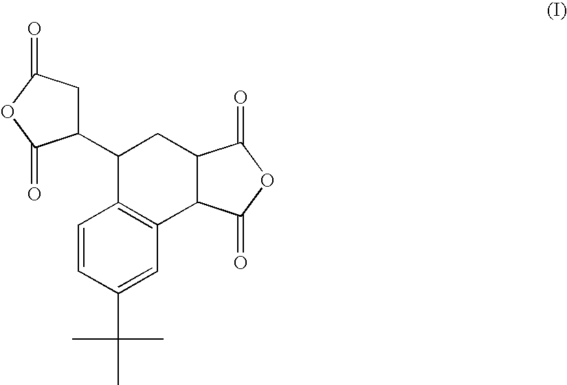 3,4-Dicarboxy-1,2,3,4-tetrahydro-6-t-butyl-1-naphthalene-succinic Dianhydride and Liquid Crystal Aligning Agent Comprising Polyimide Resin Prepared from the Dianhydride