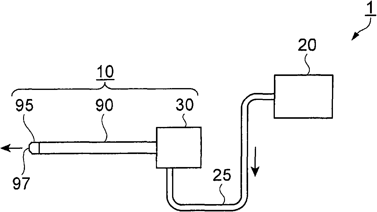 Pulsation generating mechanism, connecting flow channel tube, and fluid ejecting apparatus