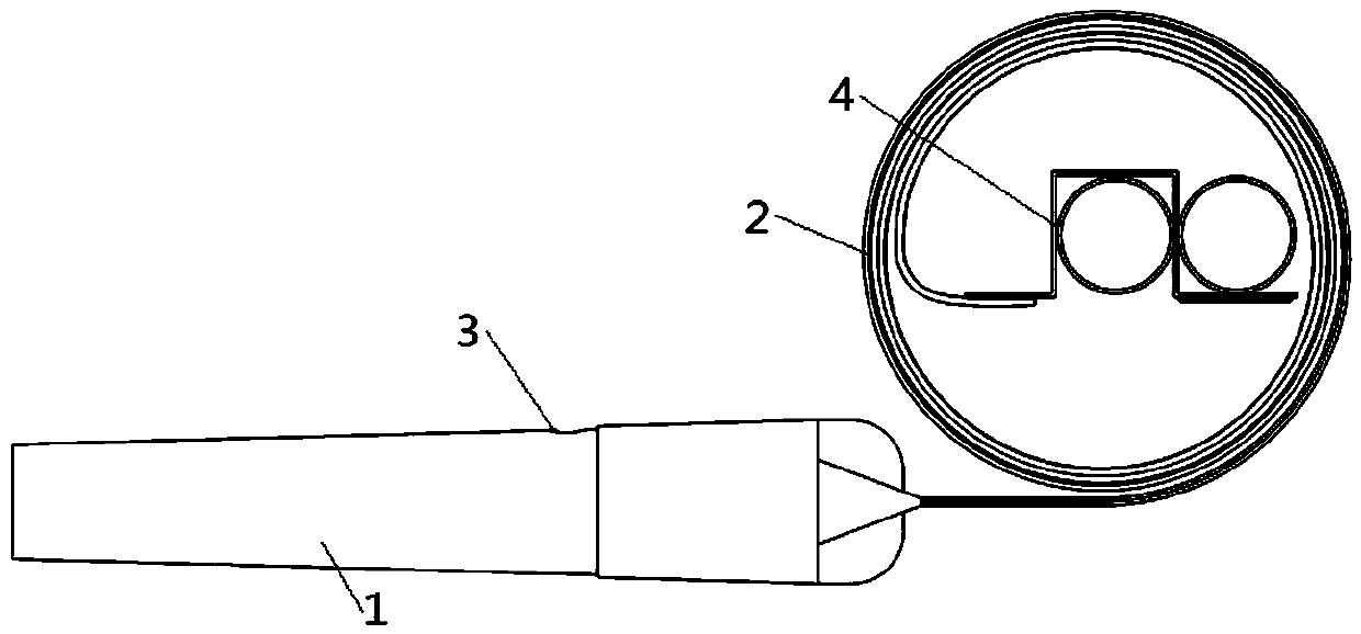 Soft actuator simulating frog tongue and application of soft actuator