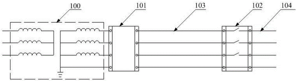 Self-adaptive zero line broken protection device and system