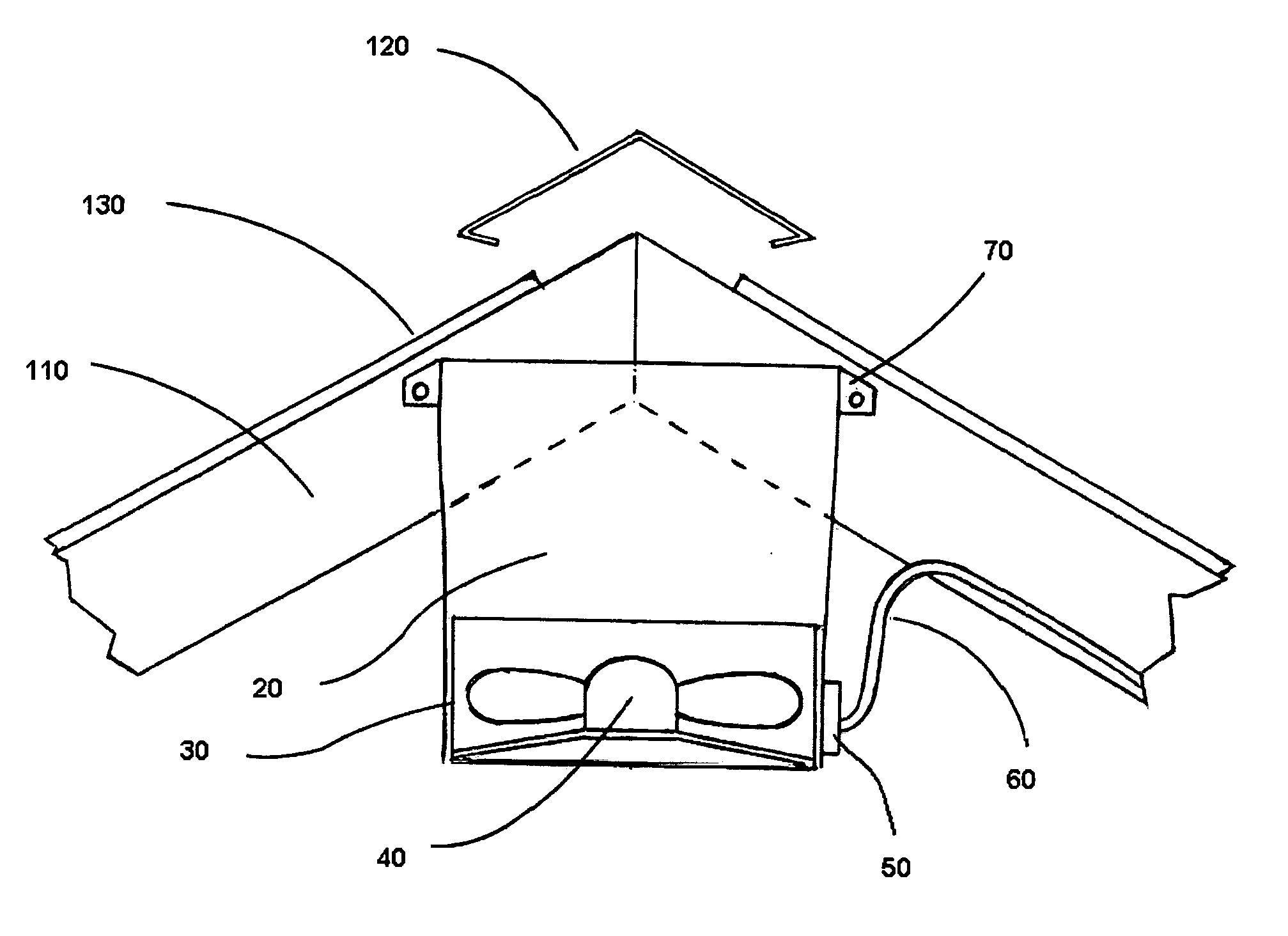 Attic ventilation system