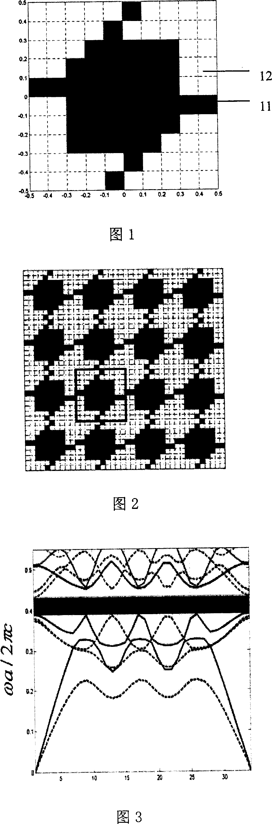 Two-dimensional photonic crystal with large absolute band gap