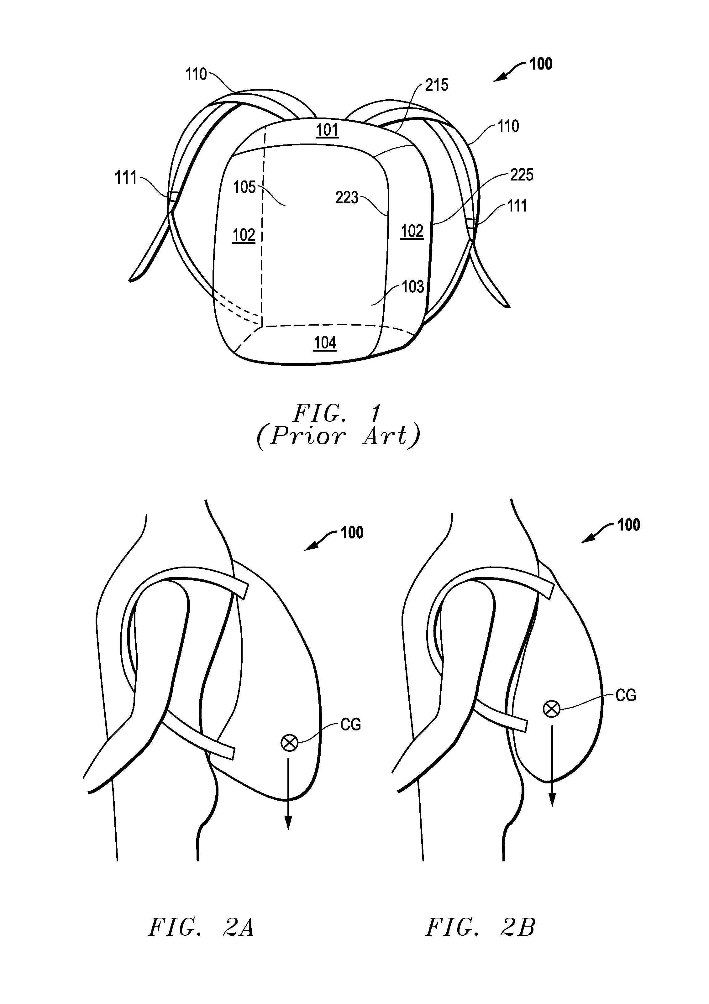 Compression system for backpack