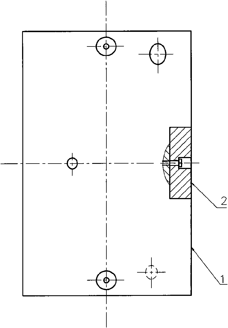 Cross head surface induction hardening method of marine diesel engine