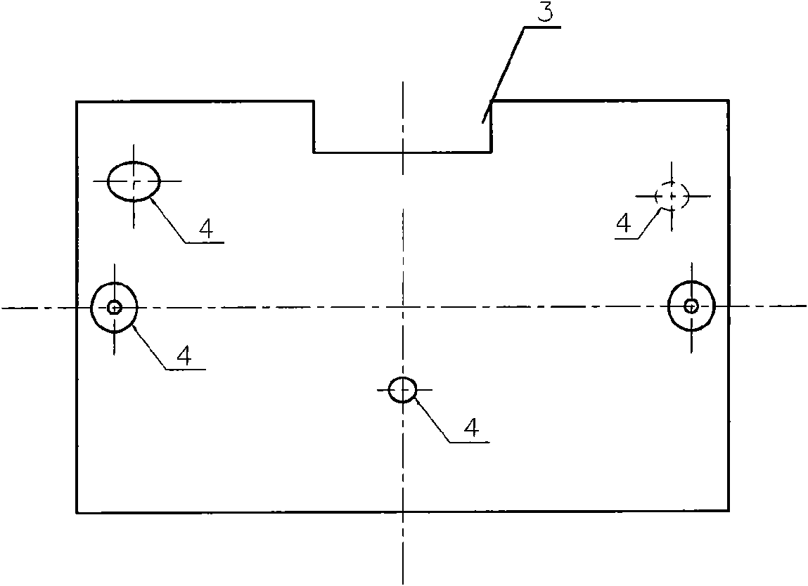 Cross head surface induction hardening method of marine diesel engine