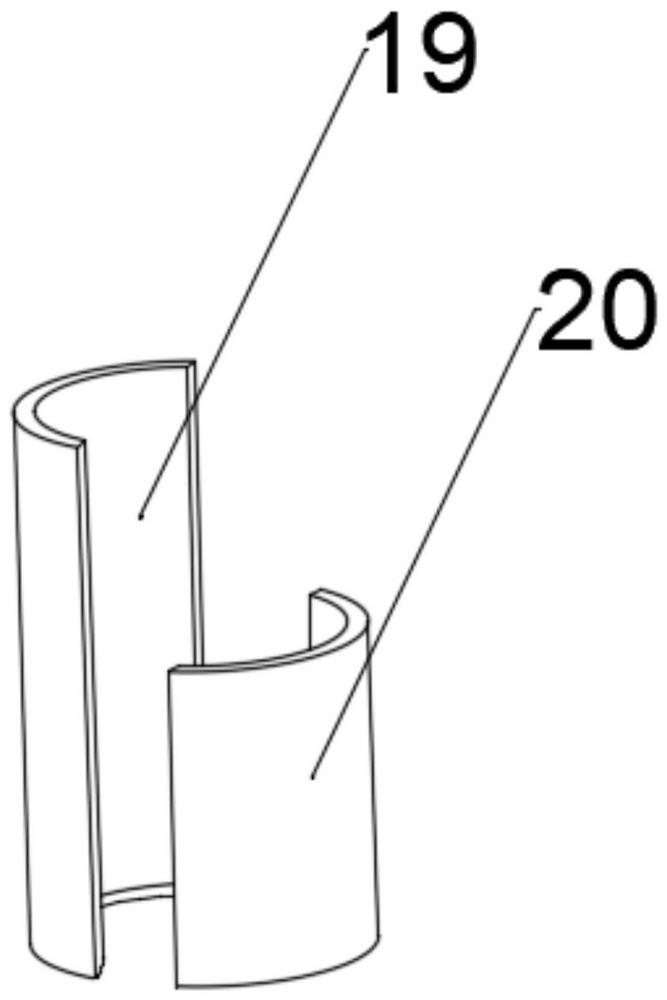 Soil sampling device based on environmental protection detection