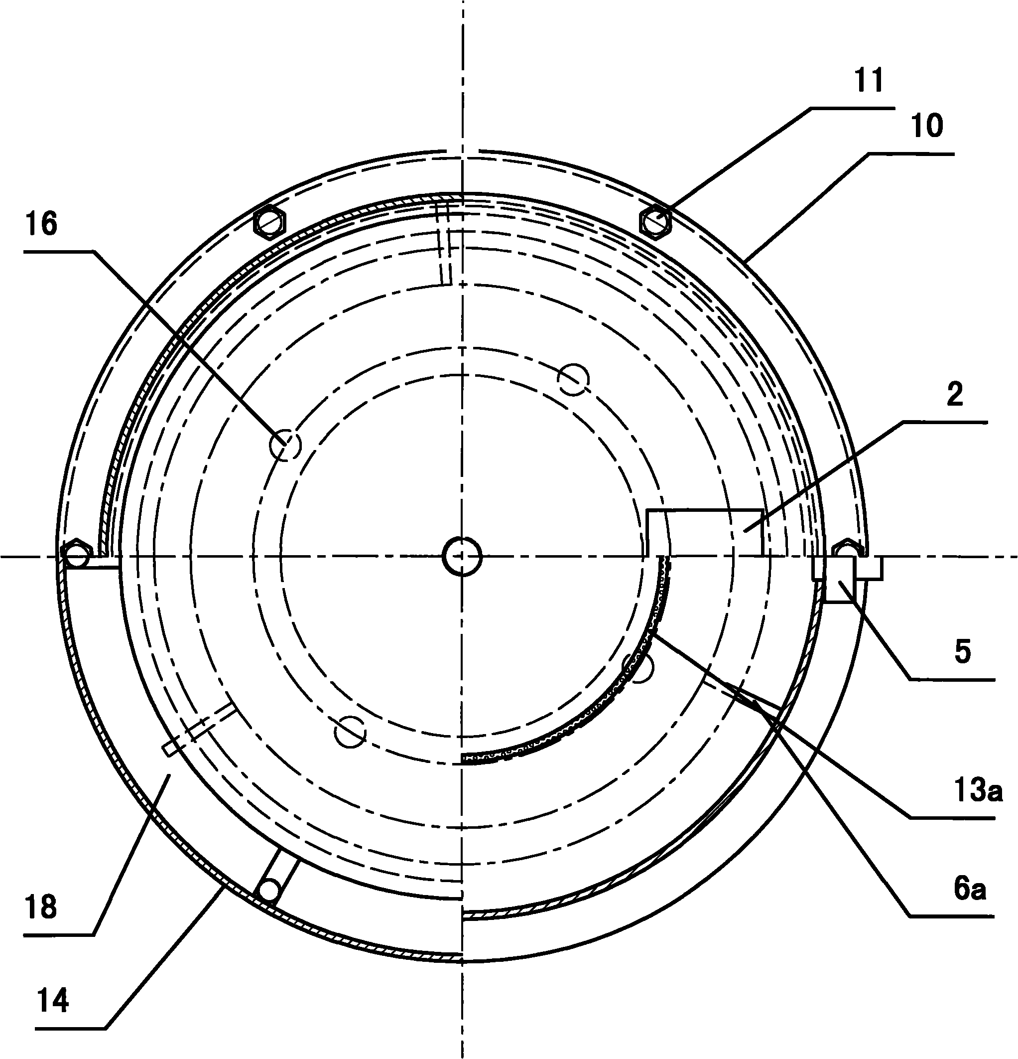 Decoction concentrating device for decocting clinical Chinese medicaments