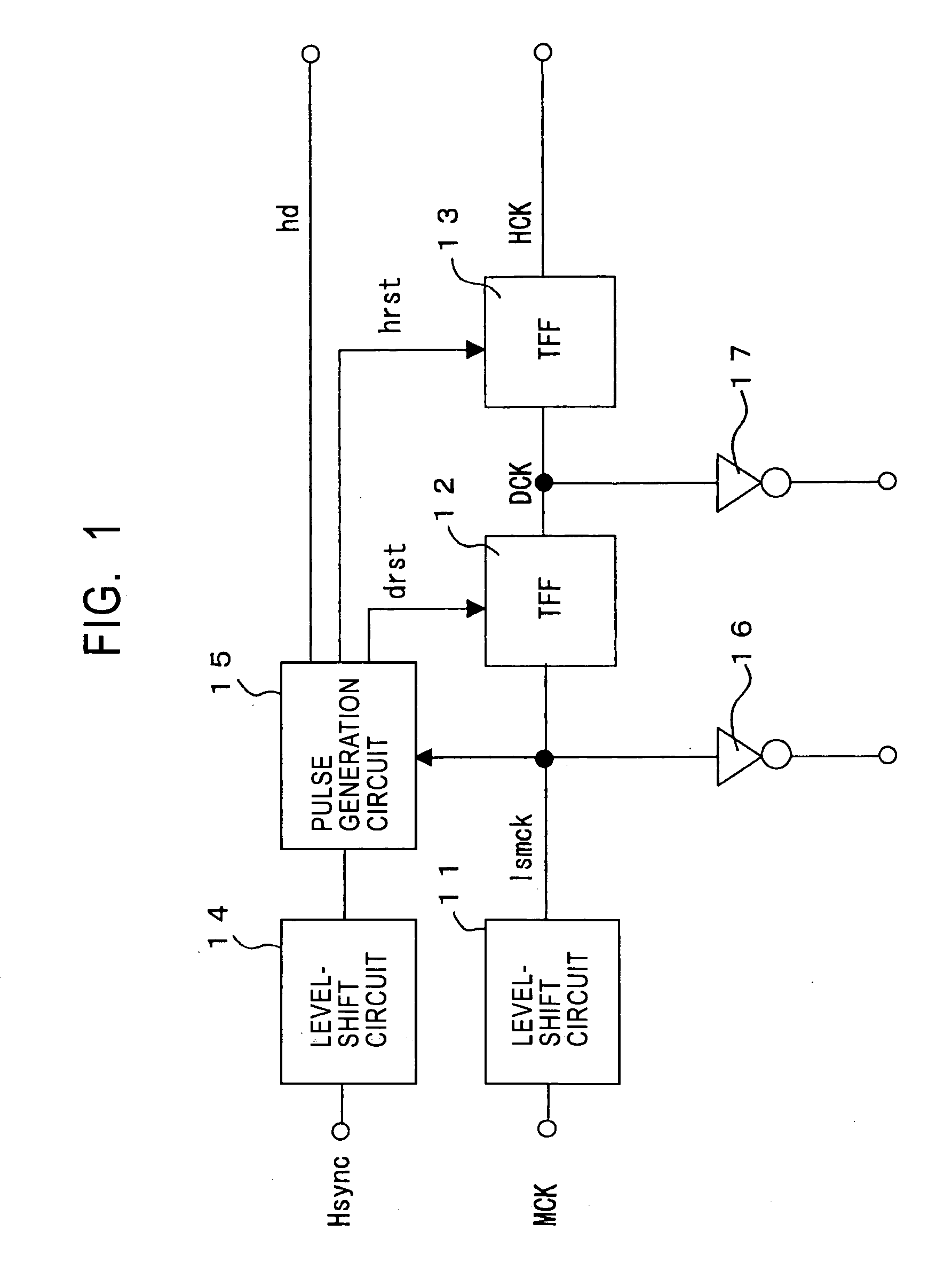 Logic circuit, timing generator circuit, display device, portable terminal