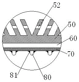 Intensive heat-dissipating rotating LED streetlamp