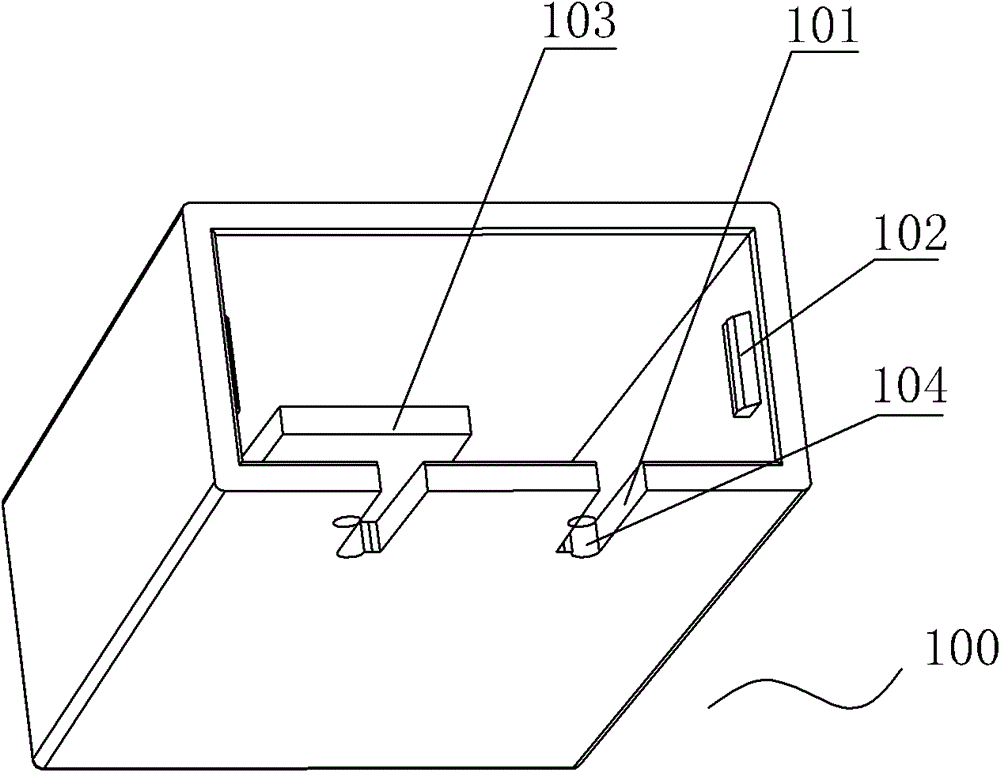 Horizontal explosion-proof piezoresistor