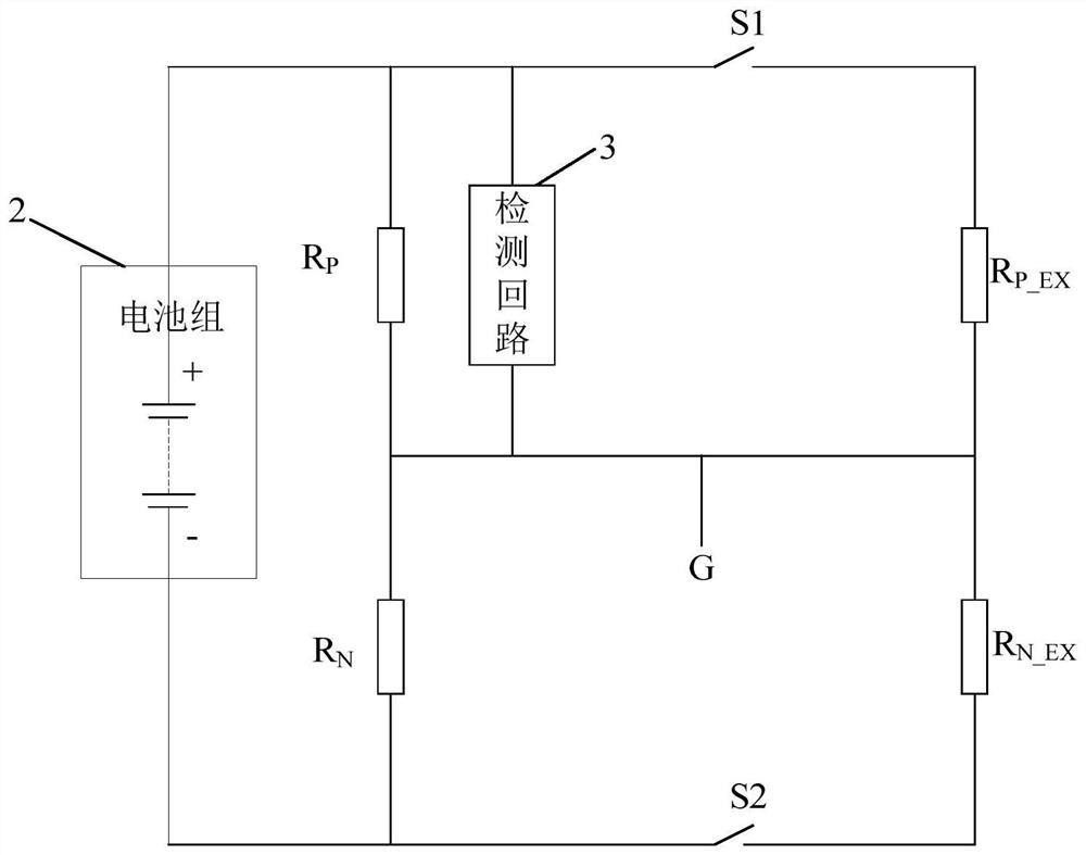 Detection circuit and method