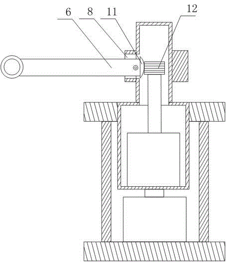 Optical cable take-up machine with anti-jumping function