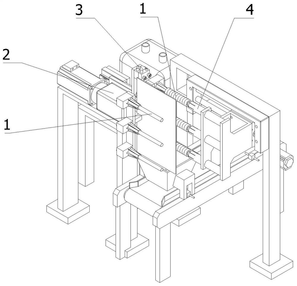 PVC insulating tape recovery processing device and production line