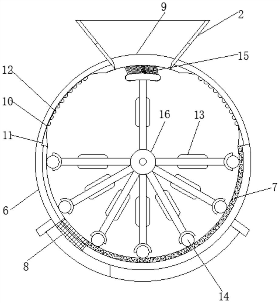 A feed processing device