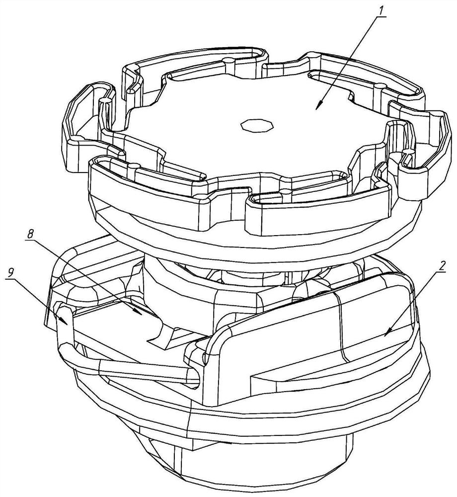 Door guard plate anti-collision buckle, door guard plate mounting structure and door guard plate dismounting method