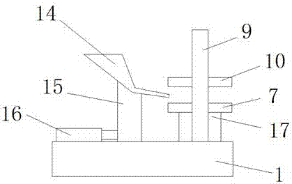 Pharmaceutical tablet press with tablet taking function