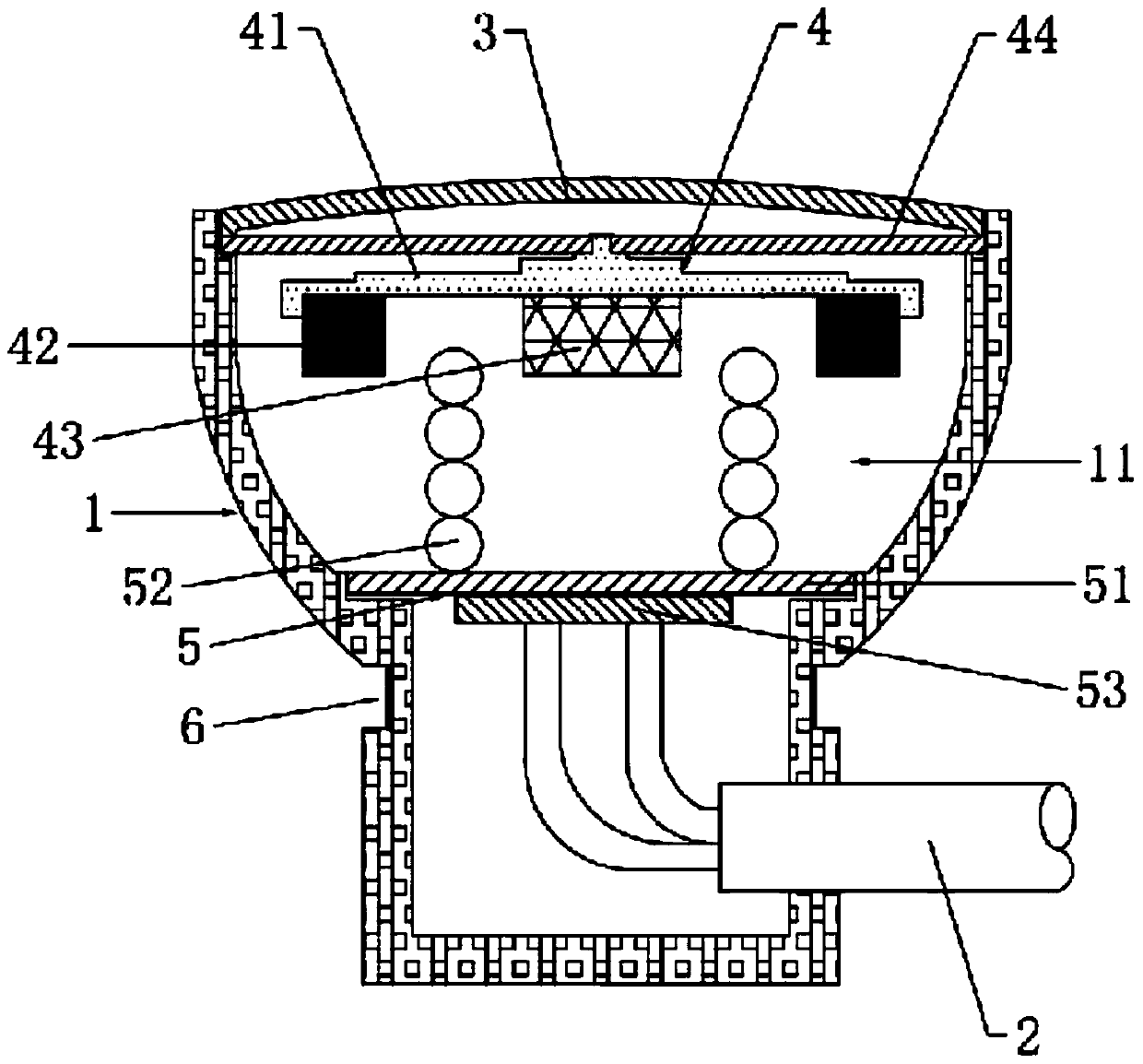 A single-membrane dual-sound effect dual-function bone conduction earphone