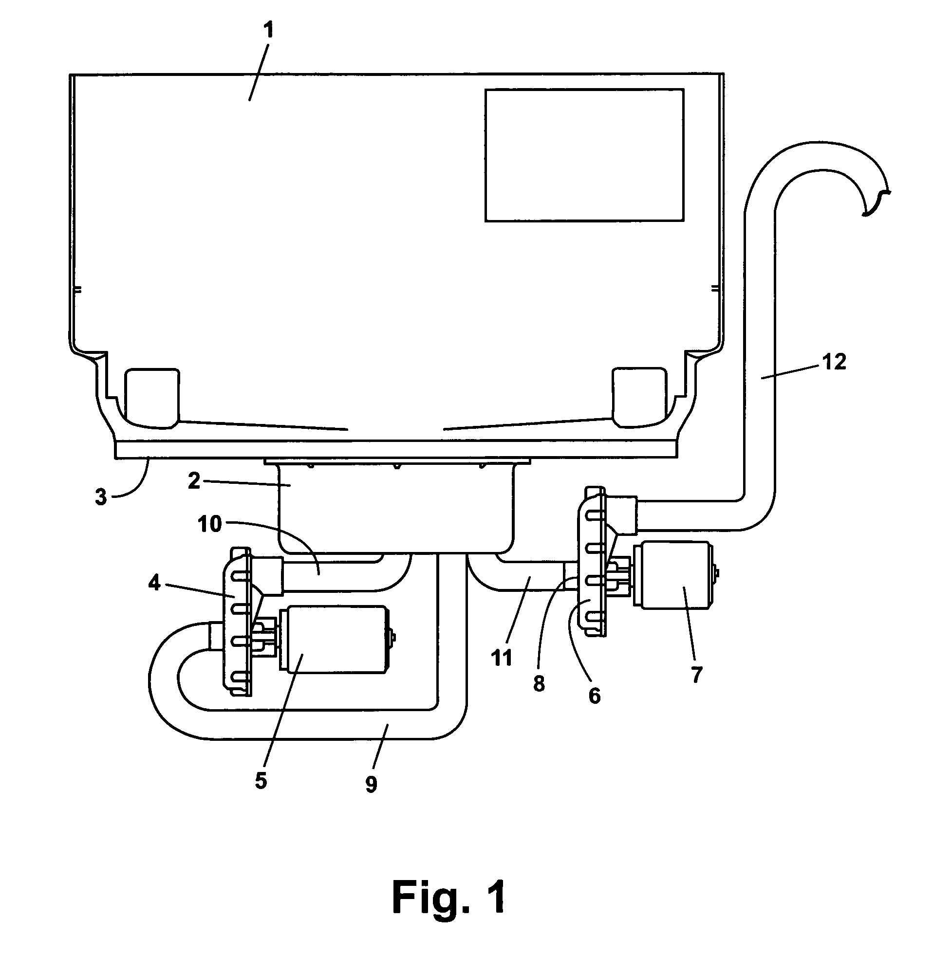 Dishwasher filter system