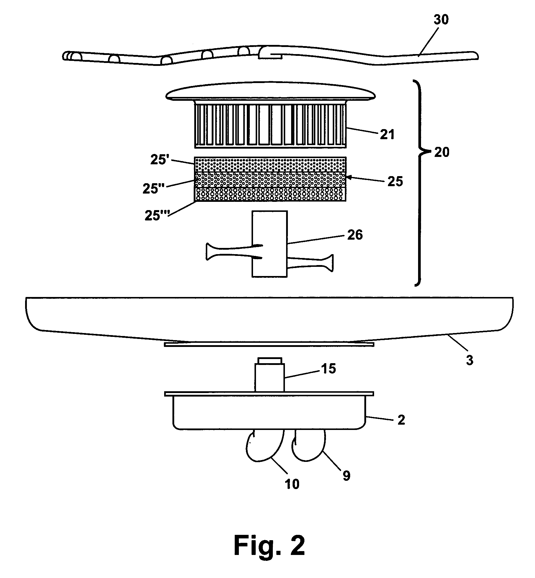 Dishwasher filter system