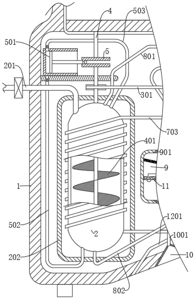 Mixing and processing device for silicone sealant production and processing method thereof