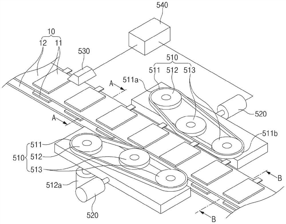 Lamination apparatus and method for secondary battery