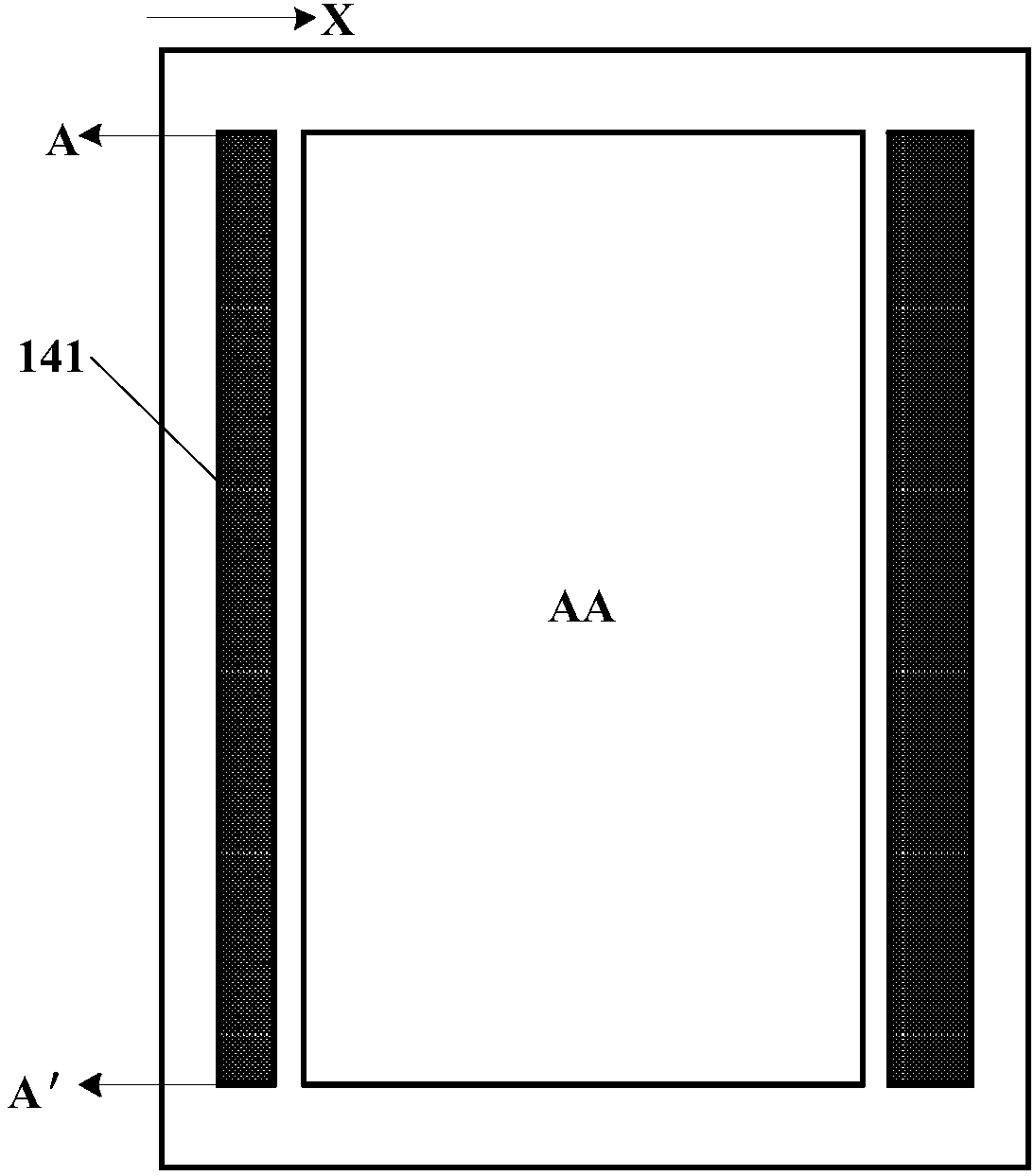 Array substrate and organic luminescent display panel