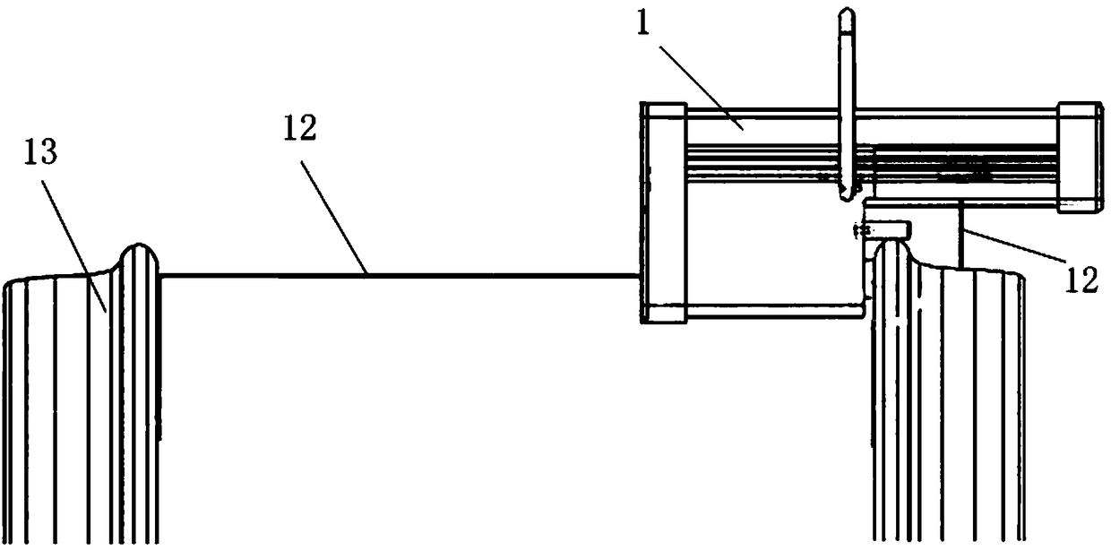 Rail vehicle wheel set size measuring instrument and method for determining optimal turning amount