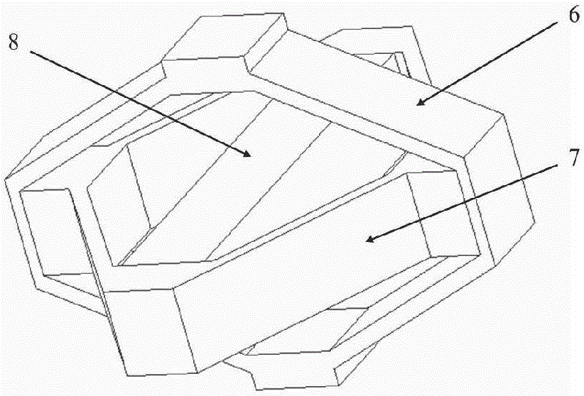 Actuating platform with functions of slight swing prevention and pointing regulation and actuating method