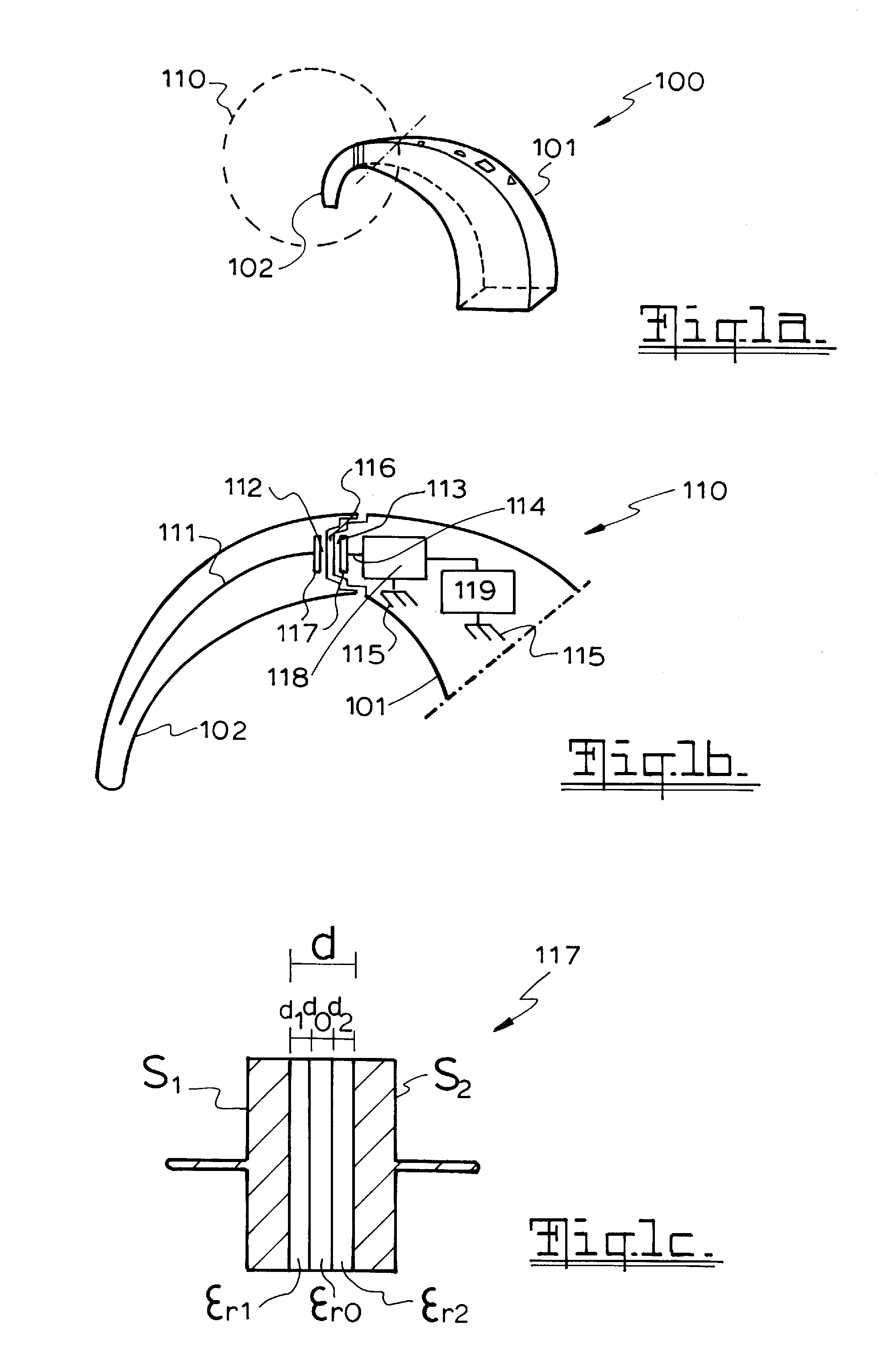 Antenna for behind-the-ear (BTE) devices