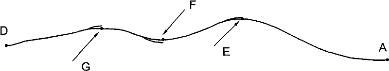 A corrugated plate separation element