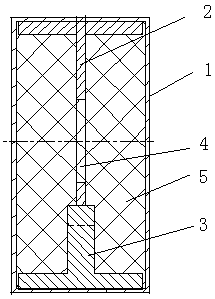 A kind of manufacturing method of stainless steel rectangular tube support beam