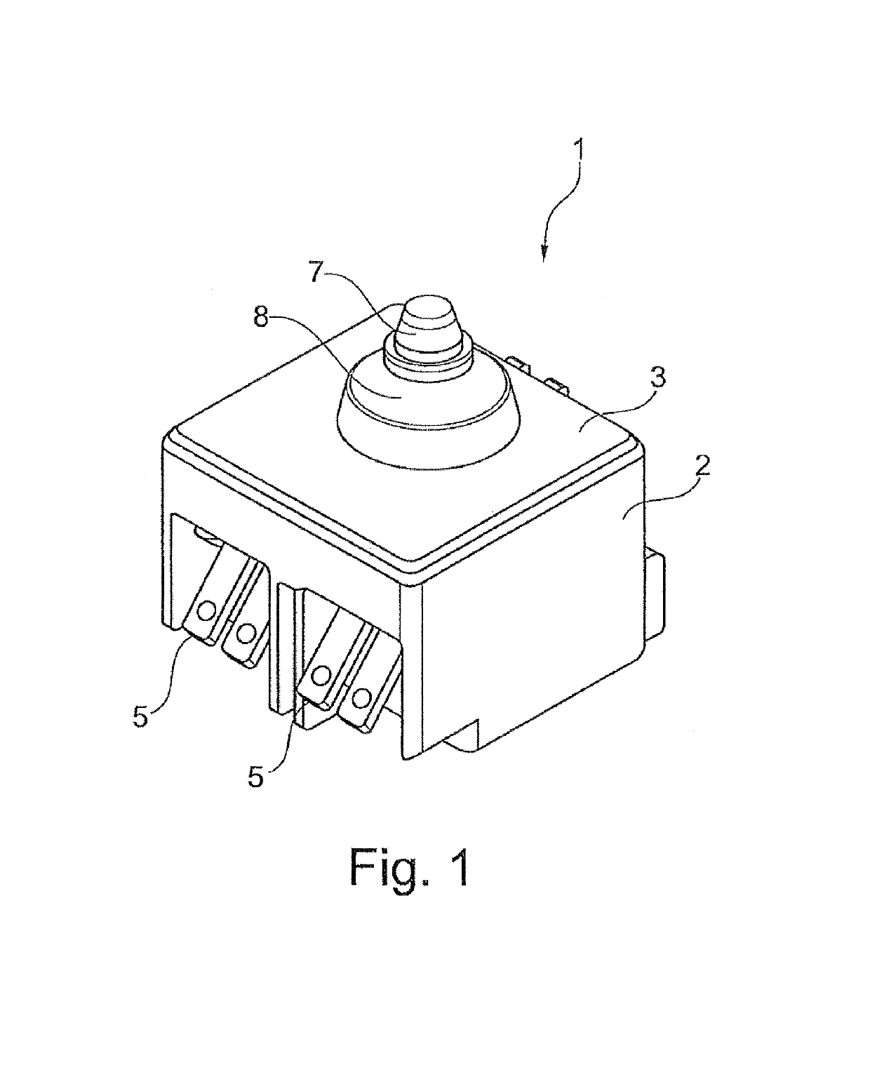 Electrical switch, in particular a switch for an electrical power tool