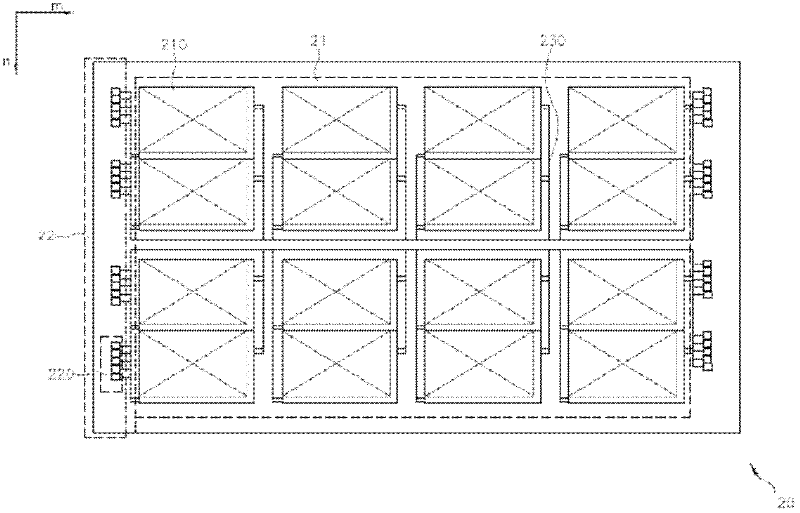 Mother substrate used for detecting winding of array and detecting method thereof