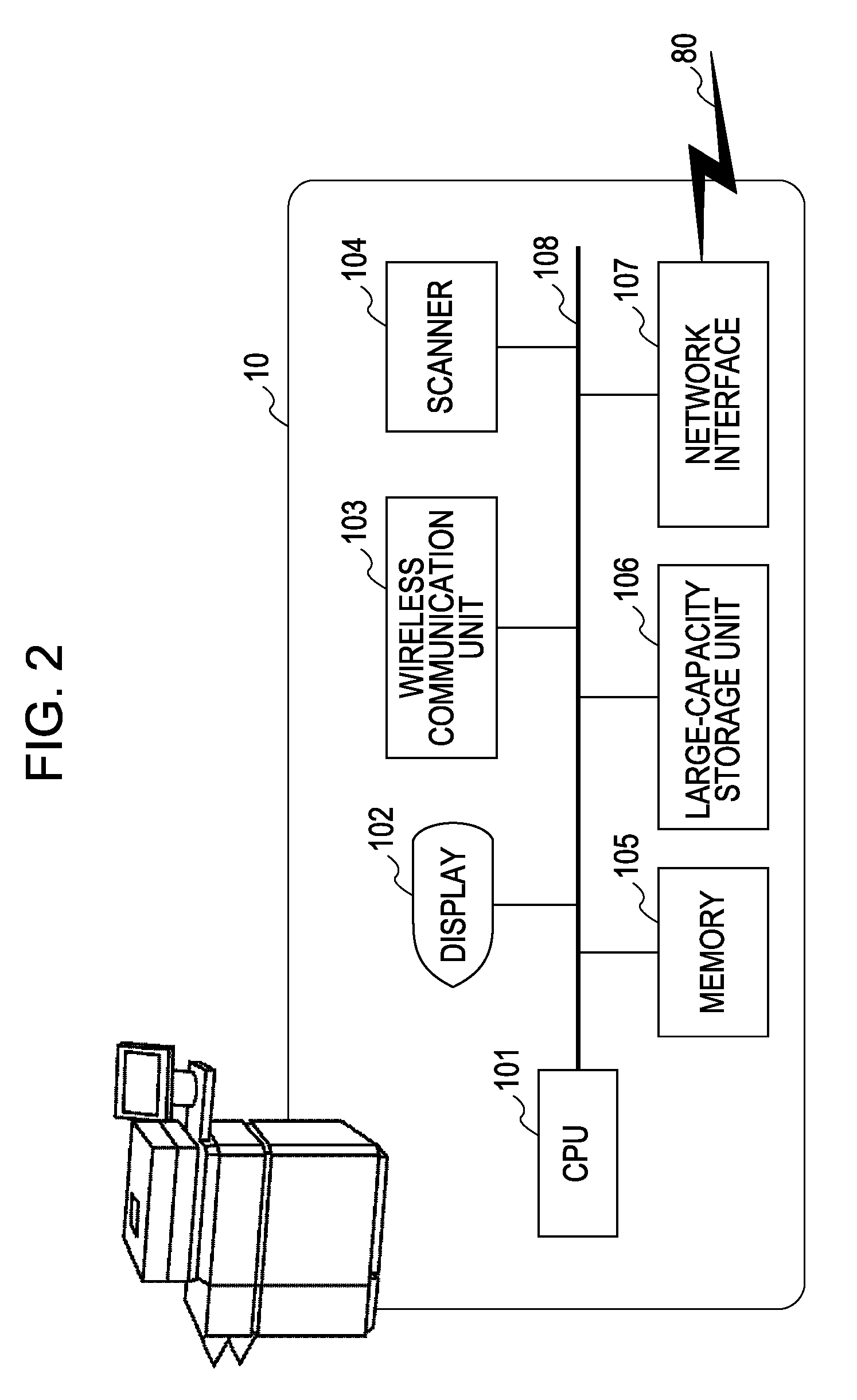 Image-forming apparatus, image-processing method, and control program for executing the same