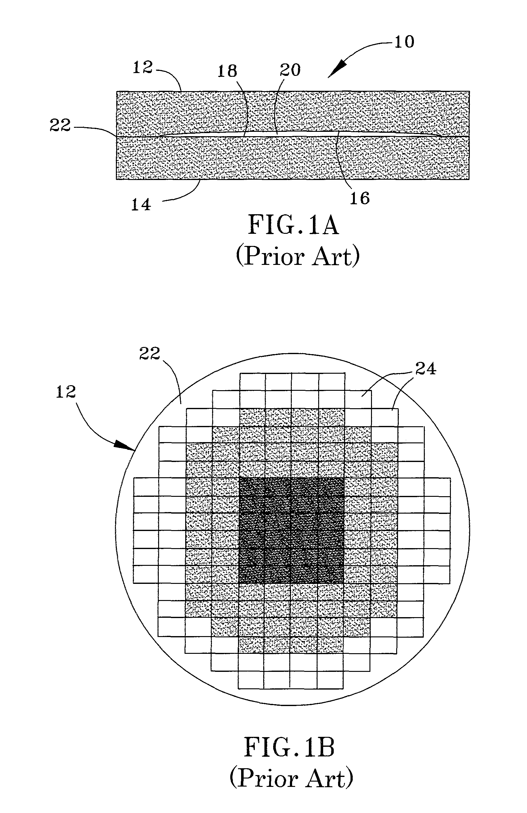 Wafer bonding method and wafer stack formed thereby