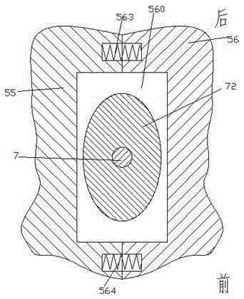 Feed supplying device with limiting function