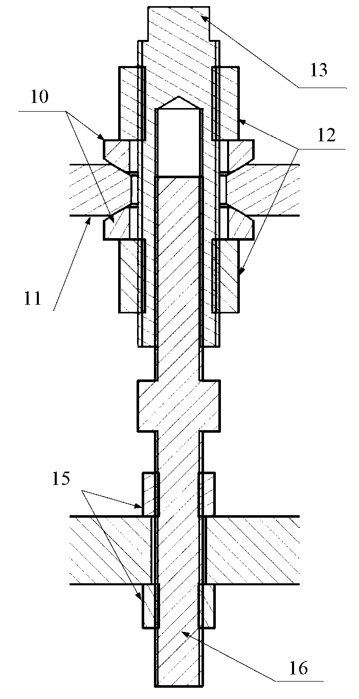 Spatial microgravity simulation experiment system