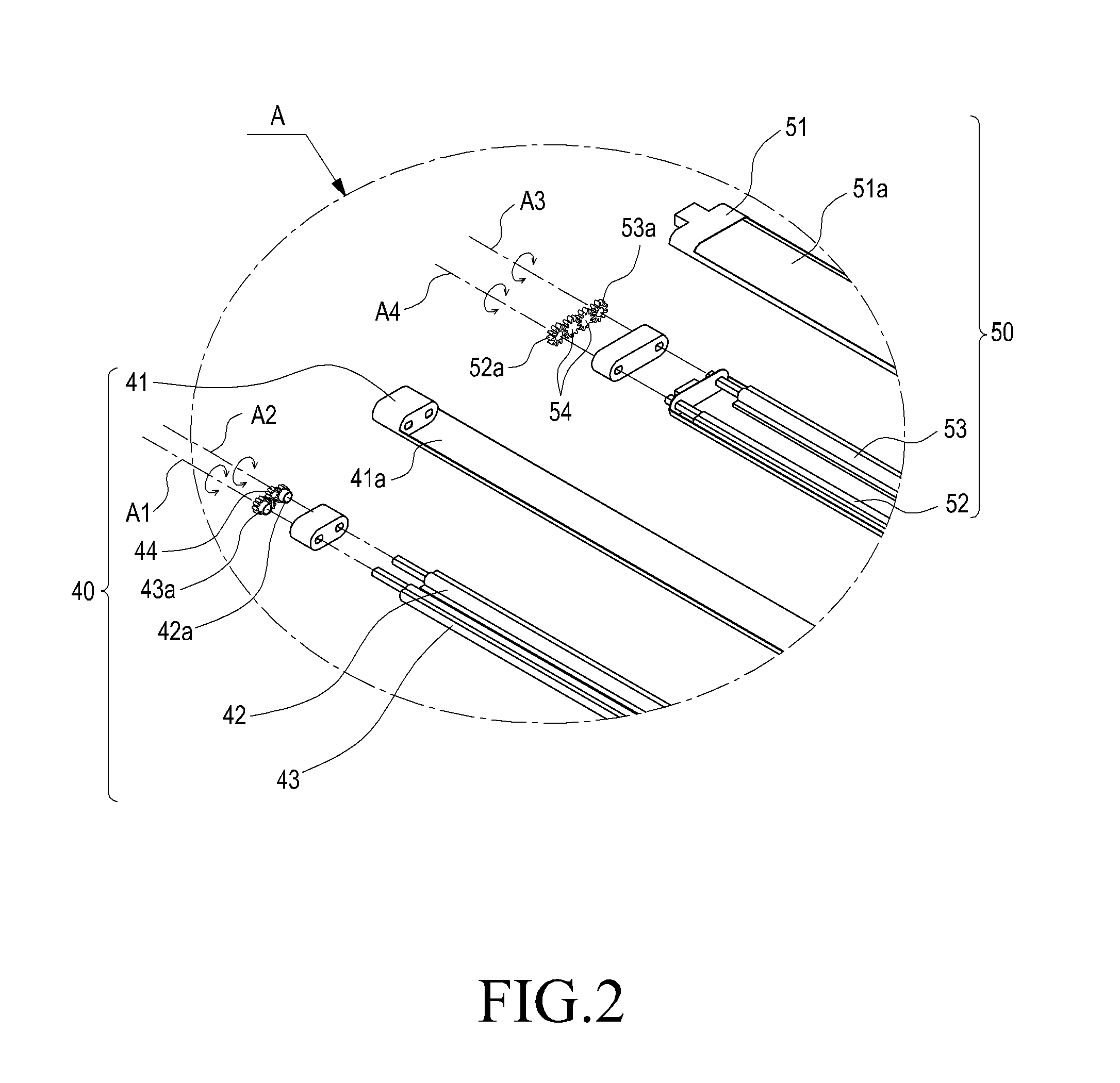 Portable communication device having flexible display unit